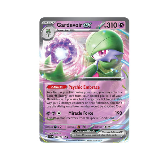 Pokemon: Gardevoir ex 029/091 - SV: Paldean Fates