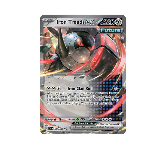 Pokemon: Iron Treads ex 066/091 - SV: Paldean Fates (NM)