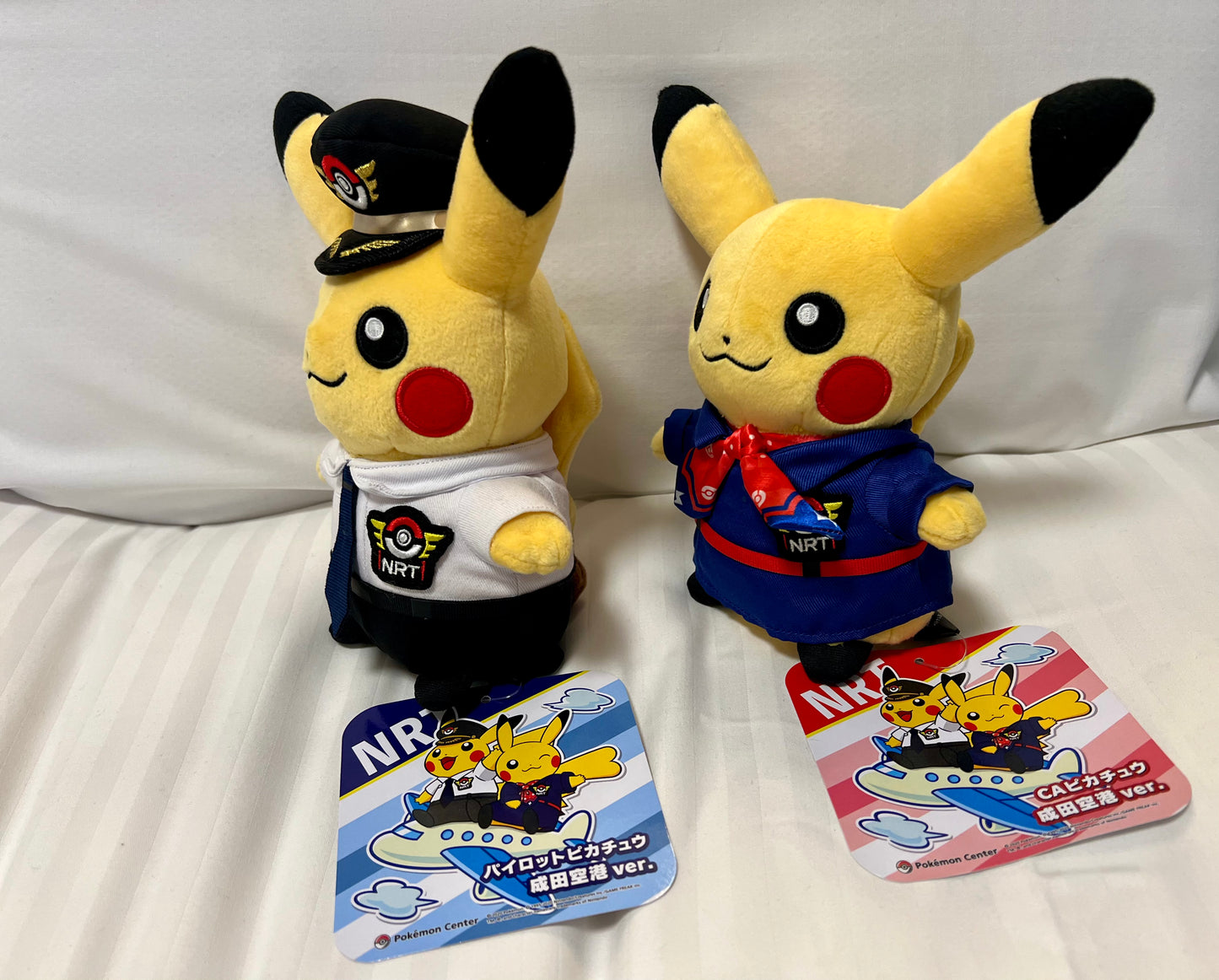 Pokémon: PIKACHU PLUSH Pilot & Flight Attendant (Narita Airport)