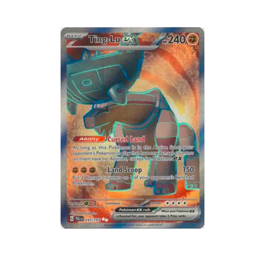 Pokemon: Ting-Lu ex 243/193 - SV02: Paldea Evolved (Ultra Rare) NM