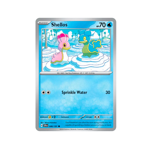 Pokemon: Shellos 046/191 - SV08: Surging Sparks (Non-Holo) NM