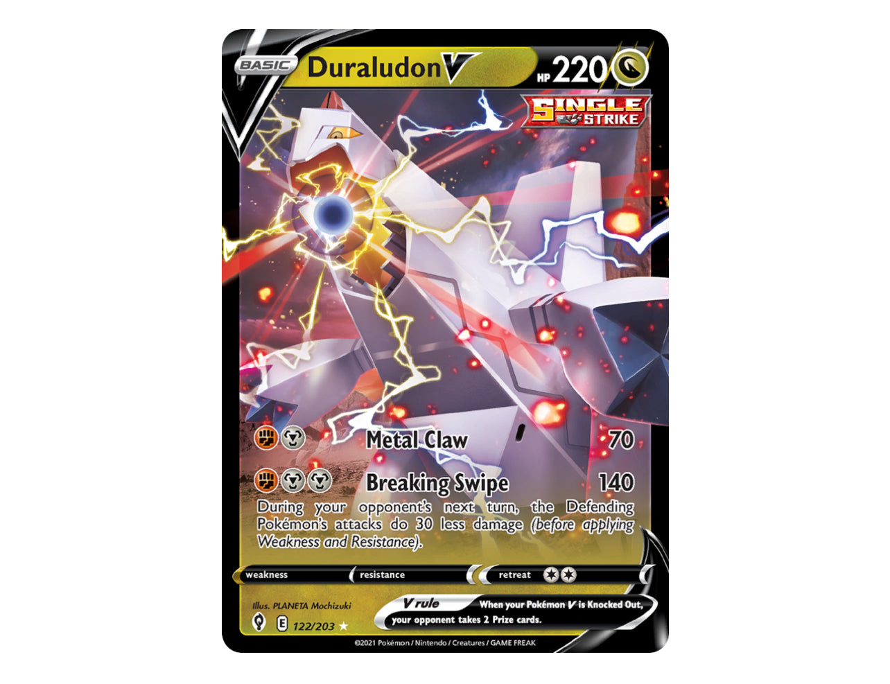 Duraludon V 122/203 - Evolving Skies Ultra Rare