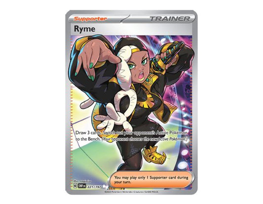 Pokemon: Ryme 221/197 - Obsidian Flames - Ultra Rare NM
