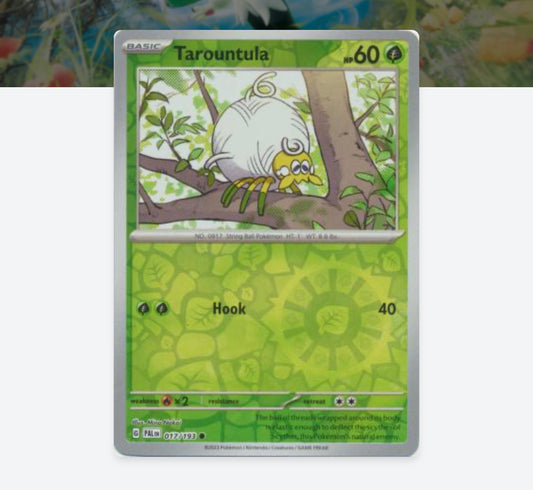 Tarountula 017/193 - Reverse Holo Common - Paldea Evolved
