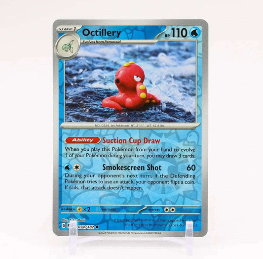 Octillery 034/182 - Common Reverse Holo - Paradox Rift