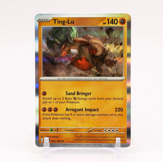 Pokemon: Ting-Lu 109/182 - SV Paradox Rift (Holo Rare) NM