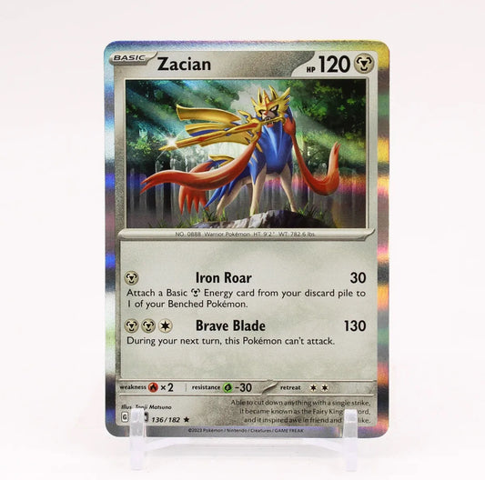 Zacian 136/182 - Holo Rare - Paradox Rift
