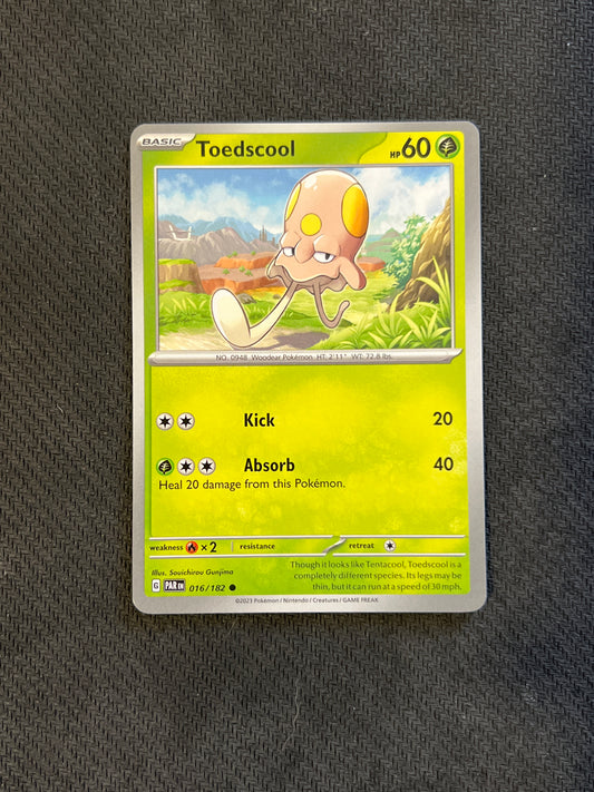 Pokémon: Toedscool 016/182 - Paradox Rift (Non-Holo) NM