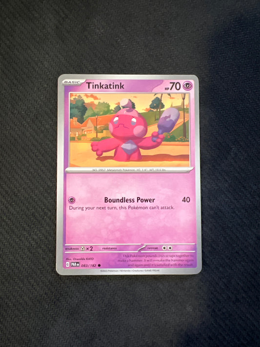 Pokemon: Tinkatink 083/182 - Paradox Rift Non-Holo