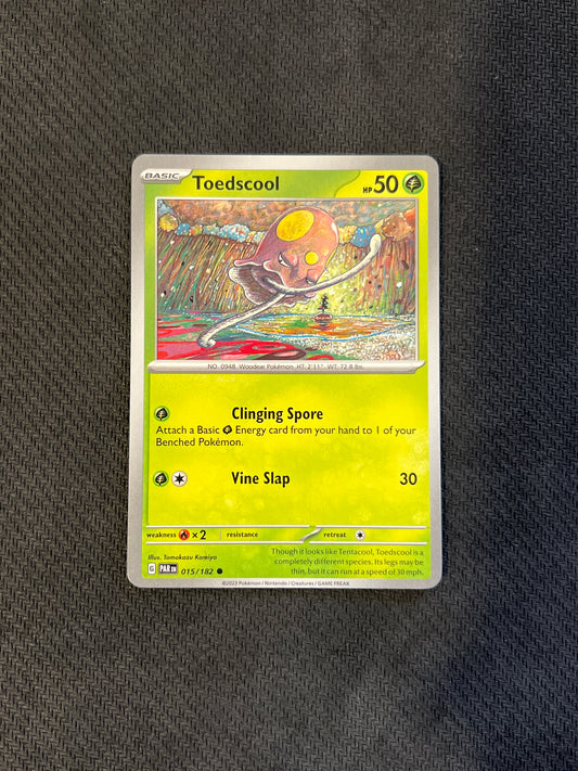 Pokemon: Toedscool 015/182 - Paradox Rift (Non-Holo) NM