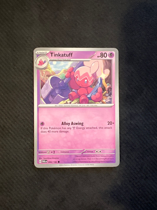 Pokemon: Tinkatuff 084/182 - Paradox Rift (Non-Holo) NM