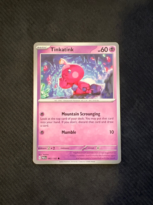 Pokemon: Tinkatink 082/182 - Paradox Rift (Non-Holo) NM