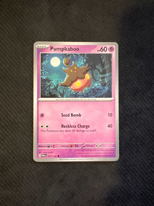 Pumpkaboo 077/182 - Pokémon: Paradox Rift Non-Holo